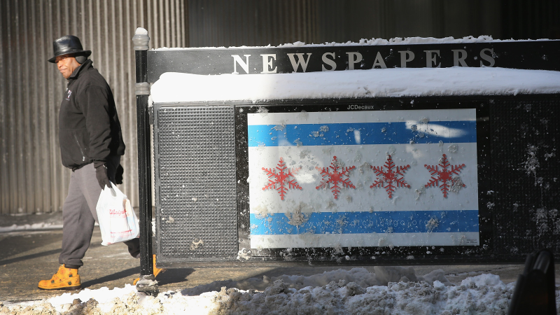 Illustration for article titled 21 Pictures of Chicago's Modern-Day Ice Age